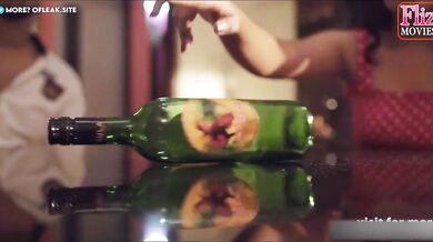 Busty Indian Students Playing Spin The Bottle