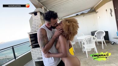 Hot Brunette On The Beach Goes To The Apartment To Have Anal Sex