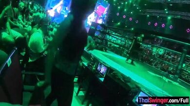 Asian GF visits some Muay Thai fights and thanks her big dick boyfriend after with sex