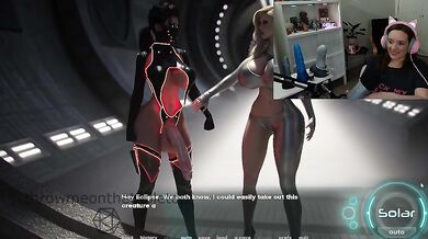 MILF Gamer Overview Flying High Futa Porn Game Part 2