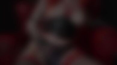 Arlecchino is ready to peg you! Cosplay FEMDOM hot video