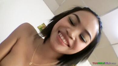 Pretty Thai girl looking for a hard dick to suck