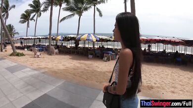 Rough sex with petite Thai amateur teen girlfriend who liked it hard