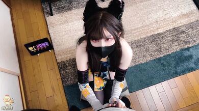 Naraka Bladepoint--Kurumi Cosplay, footjob & hard sex