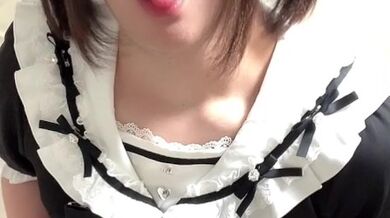 地雷系女装でしこしこしておもらし射精からの靴にぶっかける変態オナニー