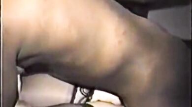 Brown Hairy Dude Chick Rammed By Dark Stud