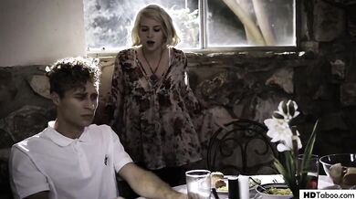 Emotionally Unstable Step Mommy Alexis Fawx Fucks Her Step Son And His GF