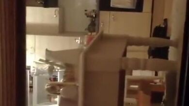 Pussy inspection and pissing