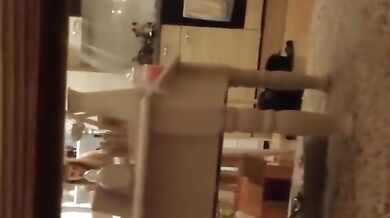 Pussy inspection and pissing