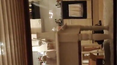 Pussy inspection and pissing