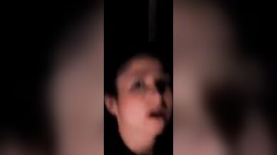 European love story in elevator