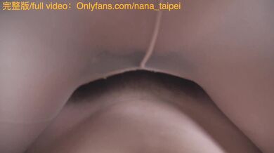 Girl in leather skirt sitting on man,rocking up and down with big ass