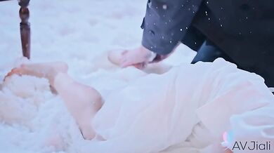 Jiaxin Is The Horny Snow White Who Gets Fucked By The Prince (Little Pink)