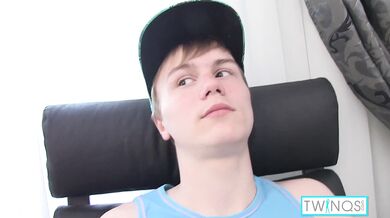 Kinky Blonde Liam P Gets Naughty Jerking Off His Huge Cock!