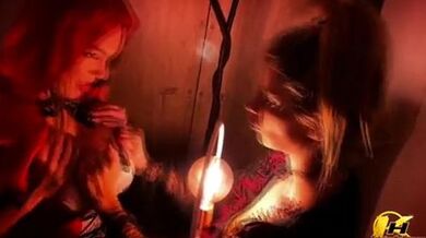 Katerinahartlova Halloween With My New Girlfriend Domii Lewd Skinny Pornstars (Katerina Hartlova)