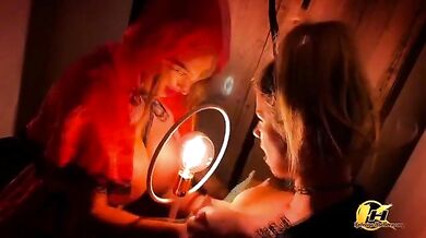 Katerinahartlova Halloween With My New Girlfriend Domii Lewd Skinny Pornstars (Katerina Hartlova)