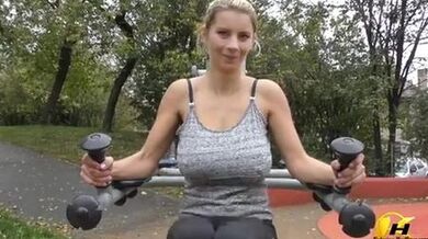 Katerinahartlova Jump And Running In Public Park Lewd Jasmine Grey Porn (Katerina Hartlova)