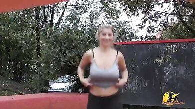 Katerinahartlova Jump And Running In Public Park Lewd Jasmine Grey Porn (Katerina Hartlova)