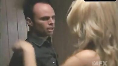 Nichole Hiltz Underwear Scene in The Shield