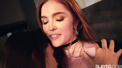 SLAYED Hungry Jia Licks Every Inch Of Sweet Gizelle's Body - Jia Lissa