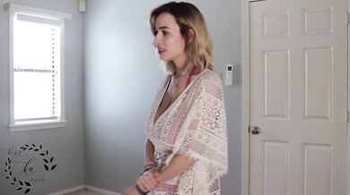 Jerking off to your step-sister at nudist resort