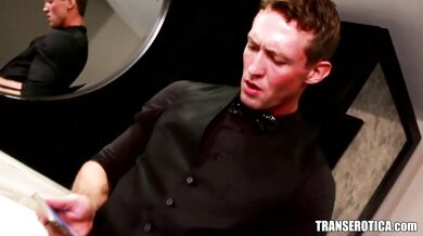 Gorgeous TGirl Fucked In Doggystyle