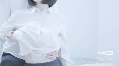 Japanese amateur couple having romantic sex