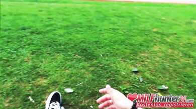 Deepthroat & hard pounding Mia Blow by the MILF Hunter! milfhunting24