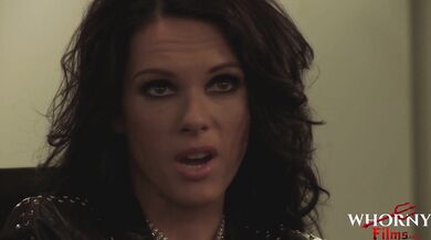 WHORNY FILMS Airport Threesome 2 Sexy Brunettes Share A Big Cock