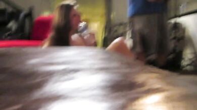 Beauty trying an assfucking but only behind the scenes