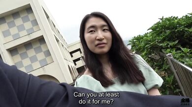 A lonely Japanese wife working as an in demand pharmaceutical researcher reaches out to her favorite JAV director