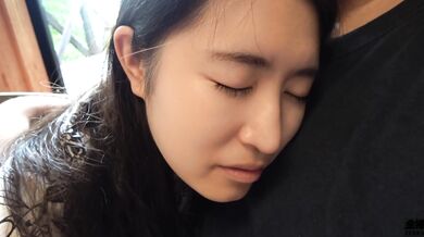 A lonely Japanese wife working as an in demand pharmaceutical researcher reaches out to her favorite JAV director