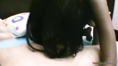 Horny Thai chick POV fucking