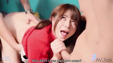 Chinese girl Ranako is having a bit of a mini orgy