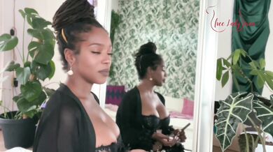 Hotwife Talking to my husband while I get ready for my date