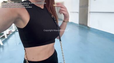 VLOG CORSE - I get my tight little pussy filled in the ferry cabin