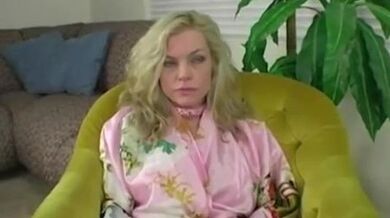 Busty Annika Playing With A Dildo