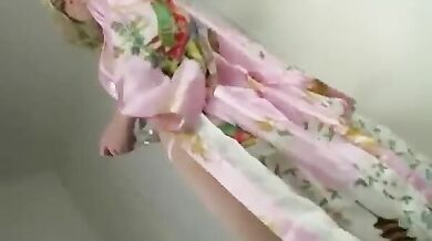 Busty Annika Playing With A Dildo