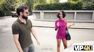 VIP4K. Brazilian girl was lying on my car, then I fucked her. Hot sex with Natasha Rios