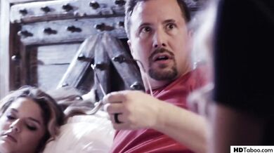 PURE TABOO We Shouldn't Be Doing This! Your Step Sister Is Right Next To Us! - Destiny Cruz - Marie Luv