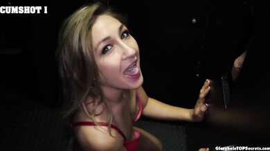 Awesome Cum Compliation Of 3 Gloryhole Sets - Marilyn Johnson