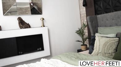 The top-stacked sexpot's moans echo around the room as her partner's fat dick rams into her wet and stretched cave.