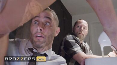 BRAZZERS - Cop Couple Destiny Dixon & Damion Release Their Witness & Get Down To Business Of Fucking Each Other Hard - Marie Luv