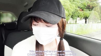 【素人】現役女子大生とびっこ屋外変態プレイからのカーSEX大量中出し /素人カップル/美少女/色白美乳/中出し/フル動画(60分)/일본여대생과질내사정섹스