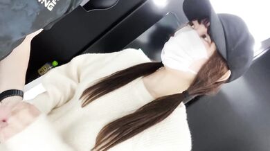 【素人】現役女子大生とびっこ屋外変態プレイからのカーSEX大量中出し /素人カップル/美少女/色白美乳/中出し/フル動画(60分)/일본여대생과질내사정섹스