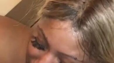 Ebony milf big lips love sucking dick. She got her big titties out in this 1, the end is crazy!!Inbox for full videos of her!! I