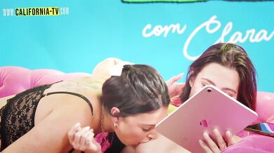 California Tv's Naughtiest Presenter, Clara Wellen, Fucks The Pussy Of Brazil's Hottest Nymphet With A Pink Toy - Pink Pussy