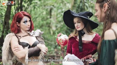 D&D Little Big Porn Adventure Part I - Demon Kitty (Sweetie Fox, Diana Rider, ArinaFox)