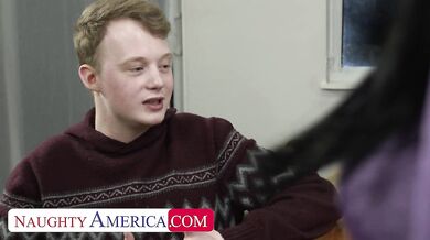 Busty French Beauty Anissa Kate Takes A Creampie To Make The Sale