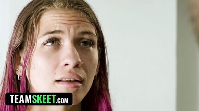 Landlord Fucks His Alt-Girl Tenant For Rent - TeamSkeet